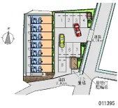 ★手数料０円★広島市安佐南区伴東１丁目　月極駐車場（LP）